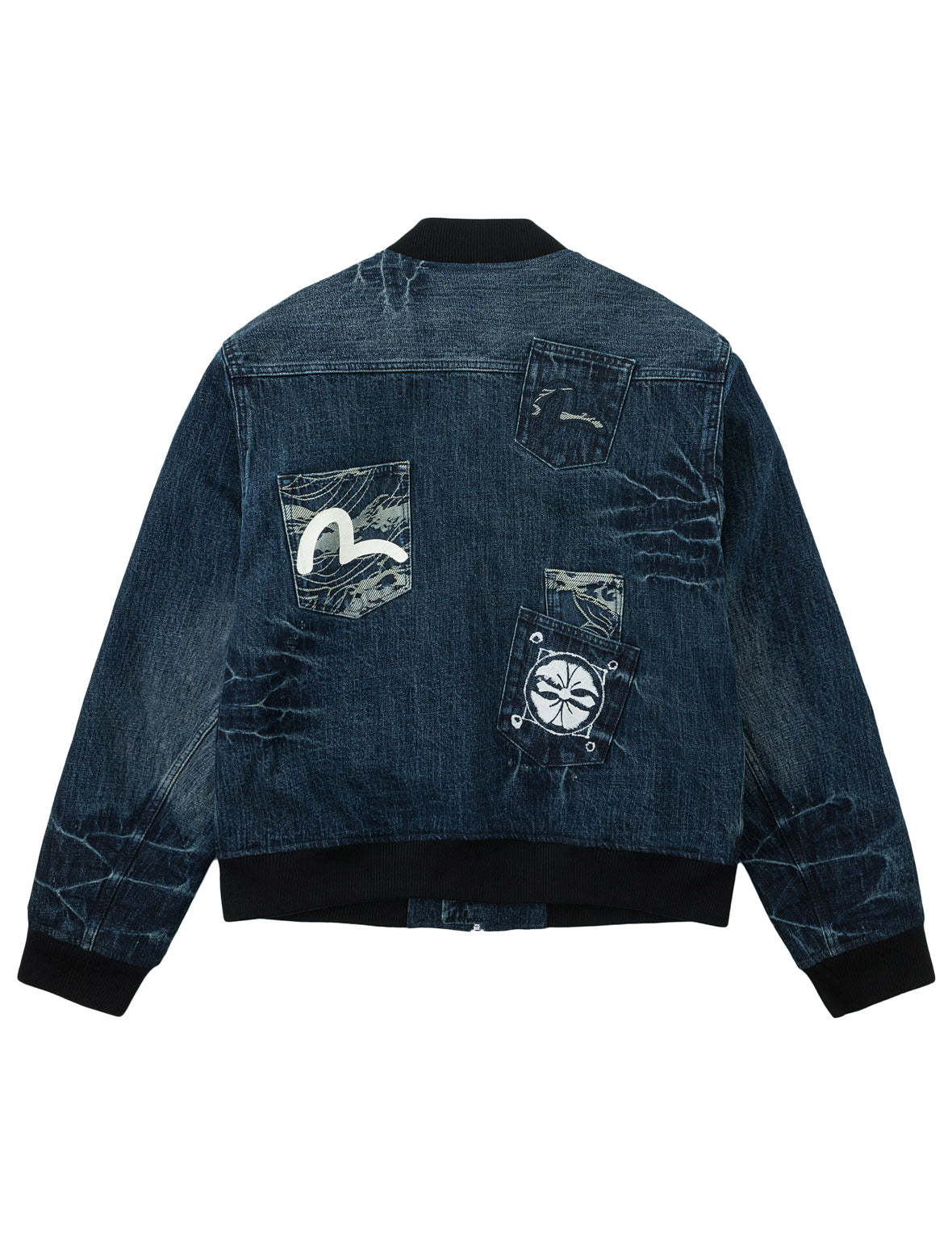 3M Thinsulate™ 中綿 マルチポケット ジップアップデニムジャケット